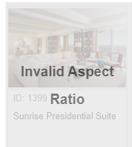 Invalid Aspect Ratio